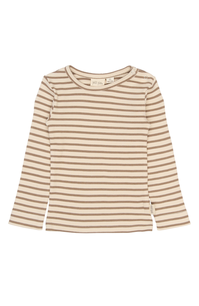 Sky LS Tee - Ginger Snap Striped