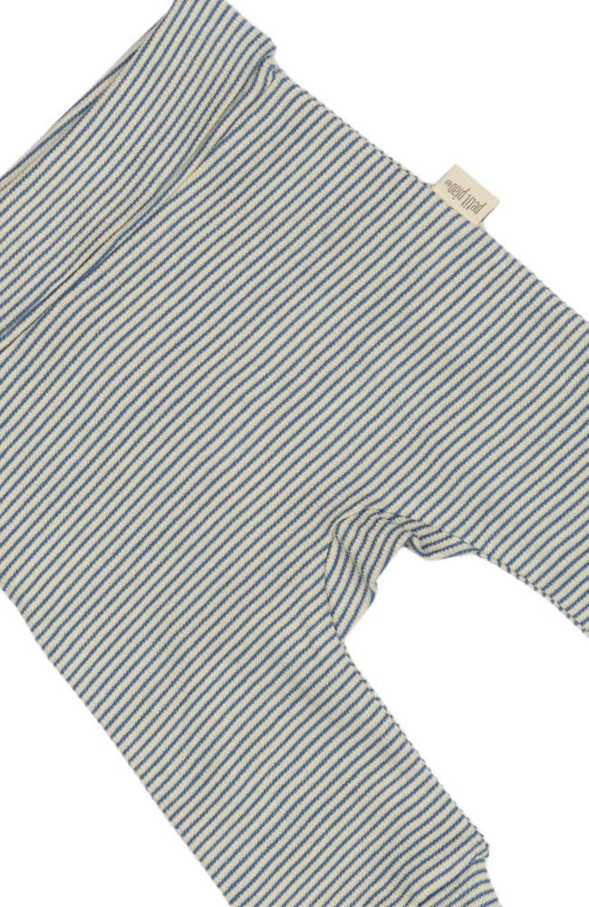 Dian Newborn Leggings - True Navy/Dark off white