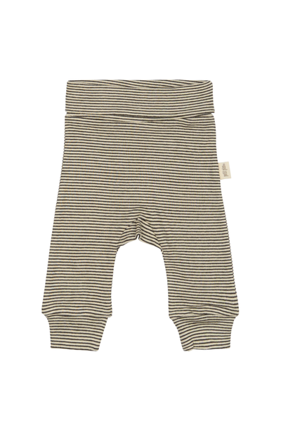 Dian Newborn Leggings - Coffee Bean/Dark Off White