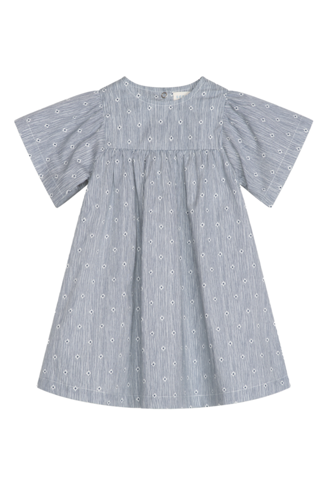 Baby Flair Dress - Indigo Gem