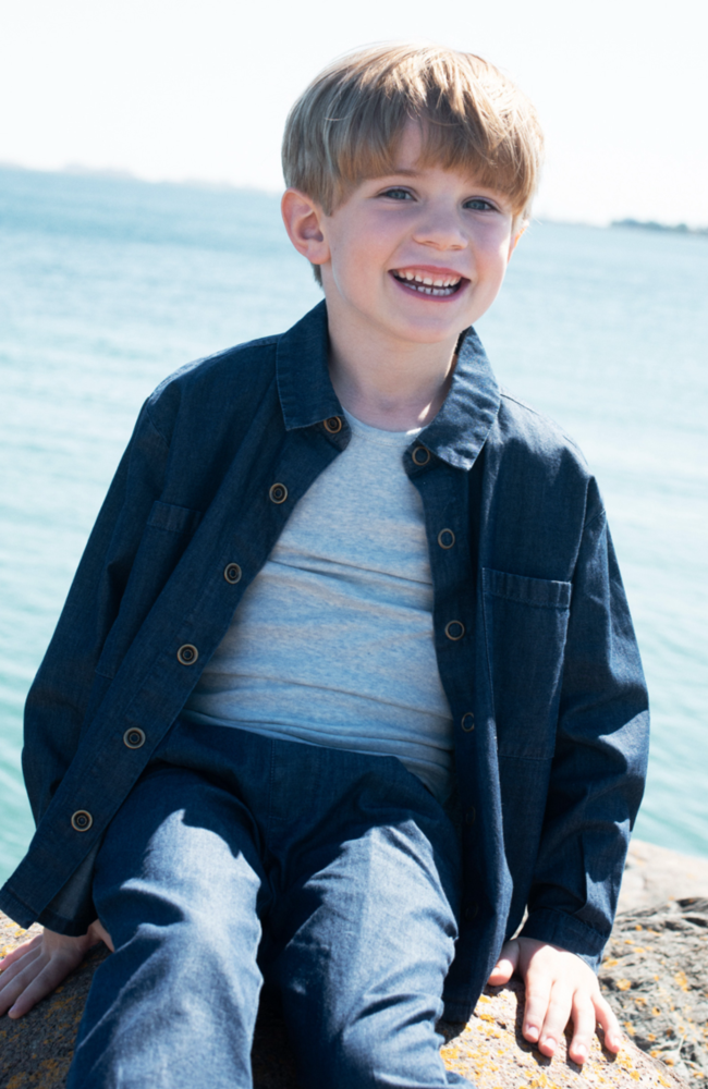 Barrel Pants - Dark Denim