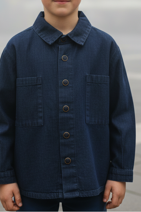 Pocket Shirt - Dark Denim