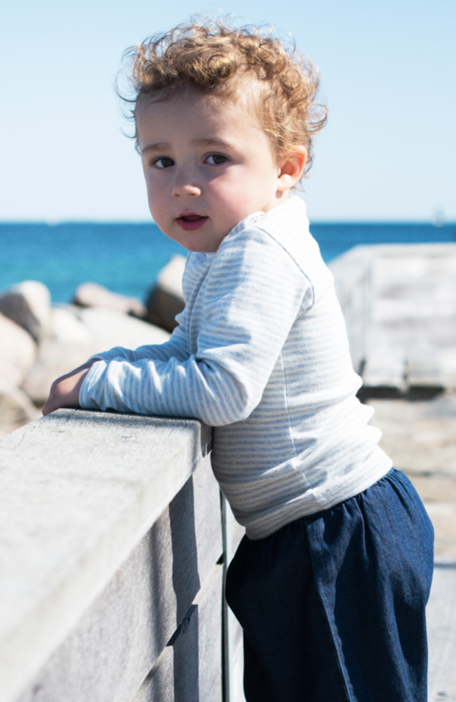 Slim Stripe - Mist/Offwhite