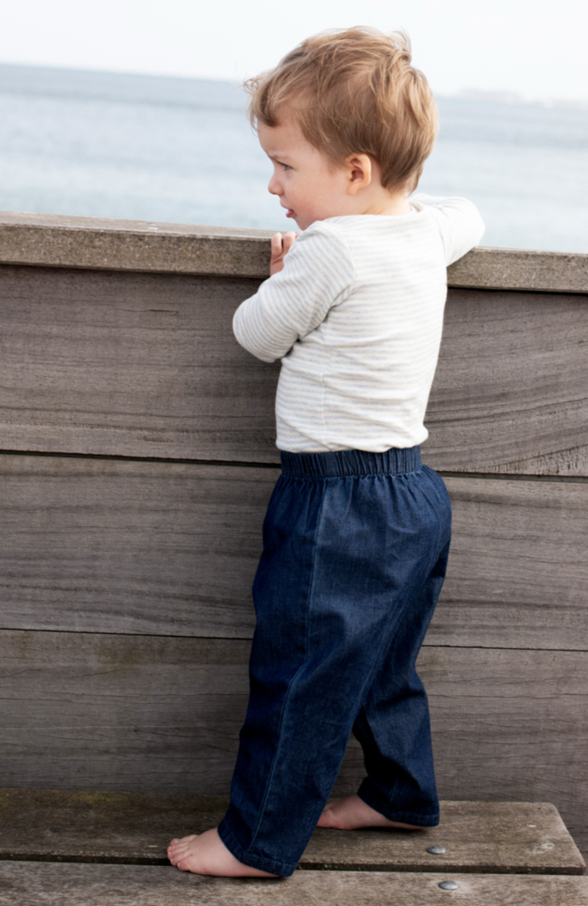 Baby Body Stripe - Mist/Offwhite