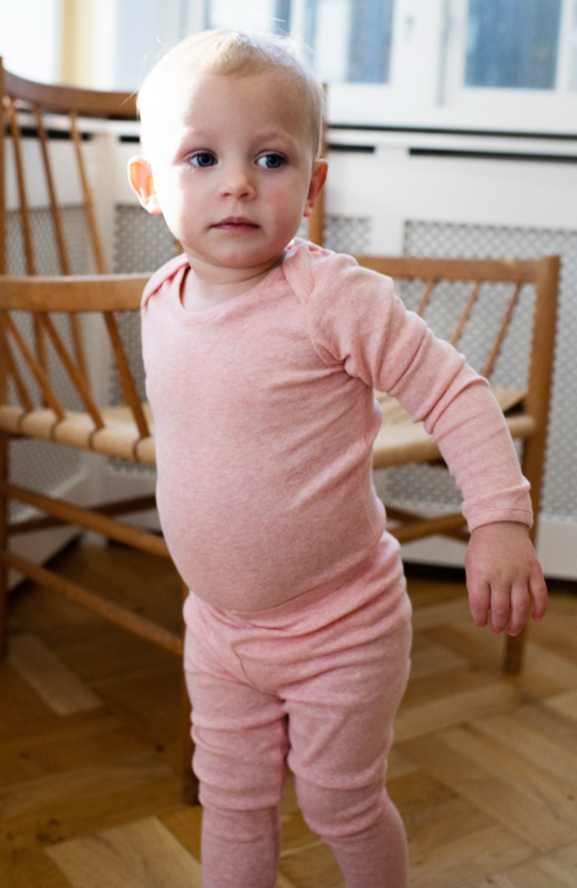 Baby Leggings - Coral