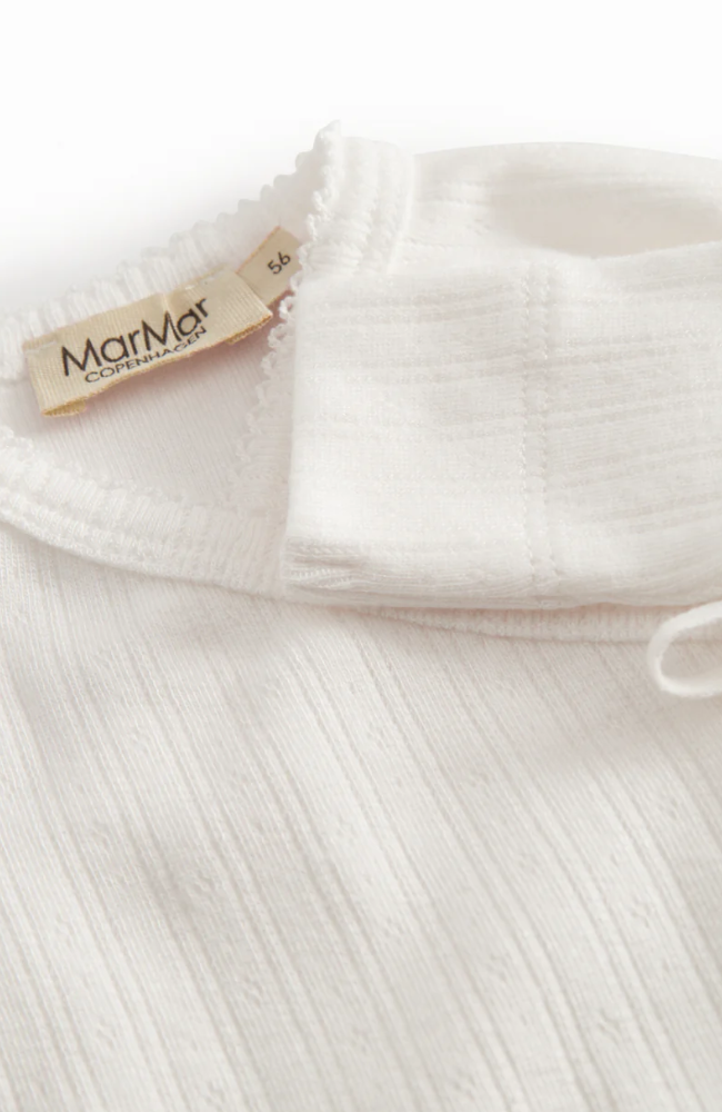 Rula Romper - Gentle White