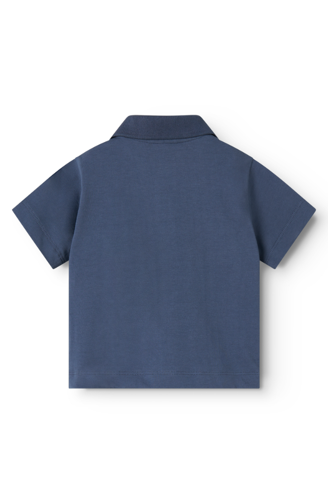 Tad Polo Shirt - Vintage Blue
