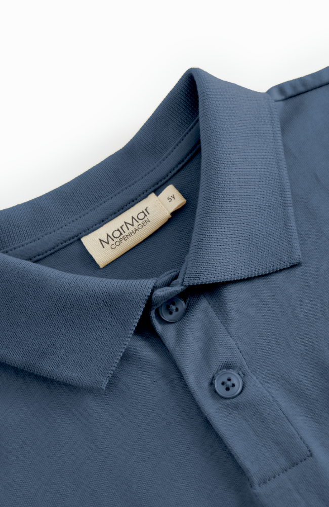 Tad Polo Shirt - Vintage Blue