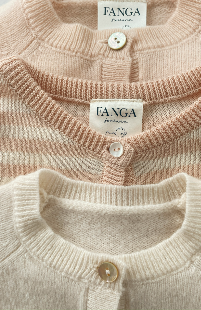 Savora Wool Cardigan - Creole Pink