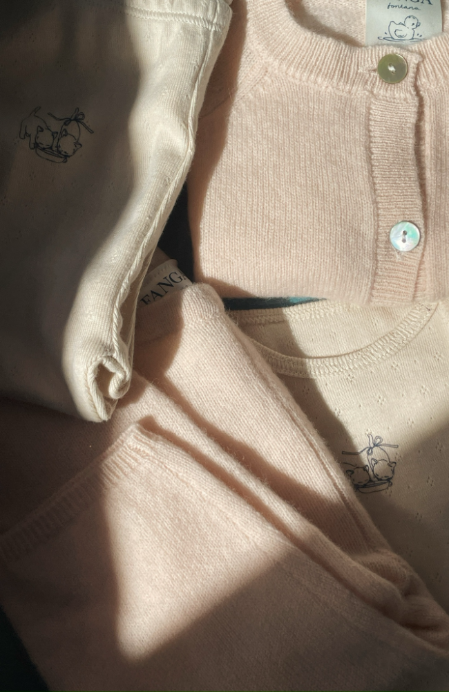 Savora Wool Cardigan - Creole Pink