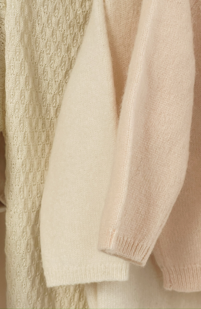 Savora Wool Cardigan - Creole Pink