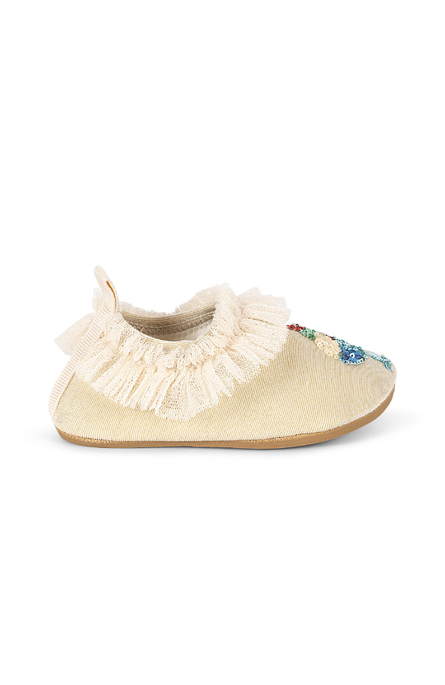 Amandie Frill Swim Shoes - Rosewater