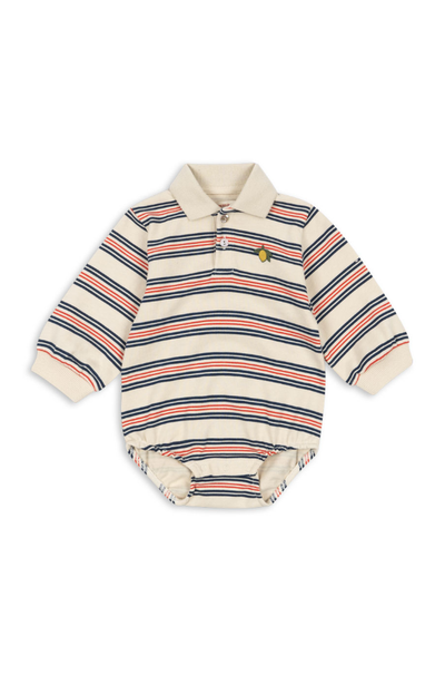 Spotty Romper - Stripie Stripe