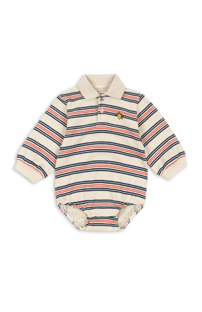 Spotty Romper - Stripie Stripe