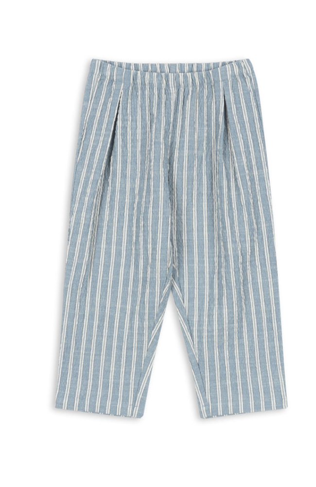 Elliot Pants - Trio Bleu Stripe