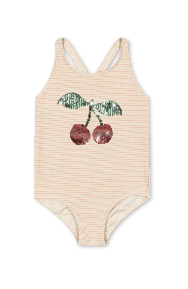 Jade Swimsuit - Rose Stripe