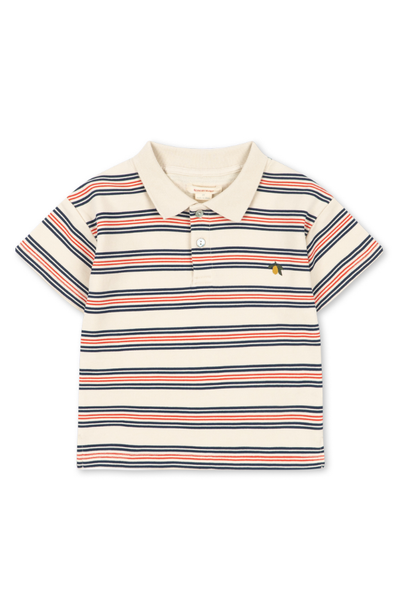 Spotty SS Polo - Stripie Stripe