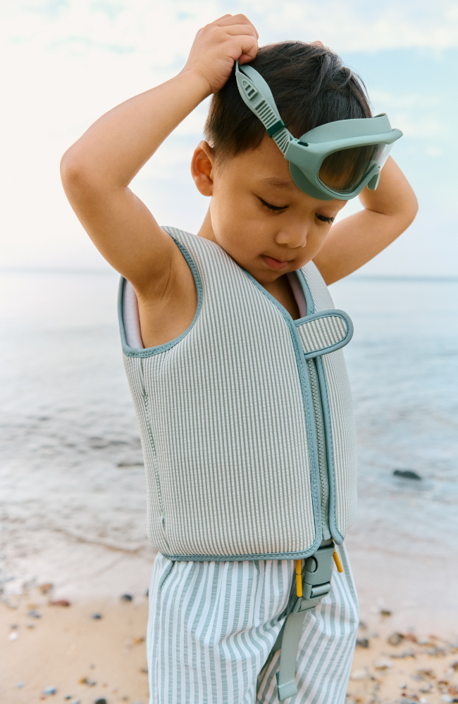 Kerem Swim Goggles - Peppermint / Garden green