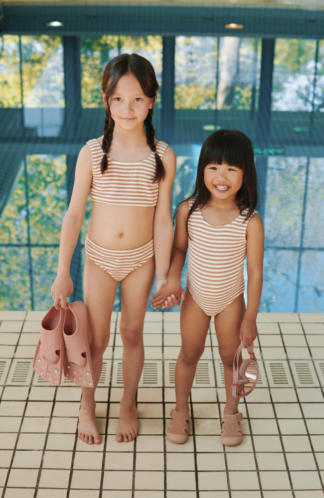 Kerem Swim Goggles - Tuscany rose / Apple blossom