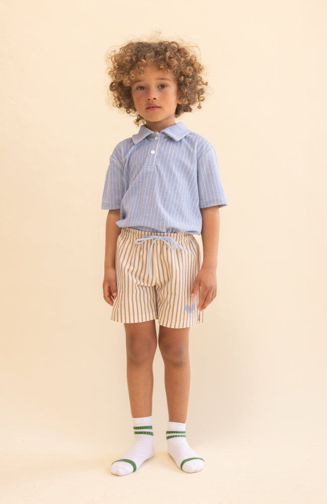 Nohr Shirt - Bright Blue Stripe