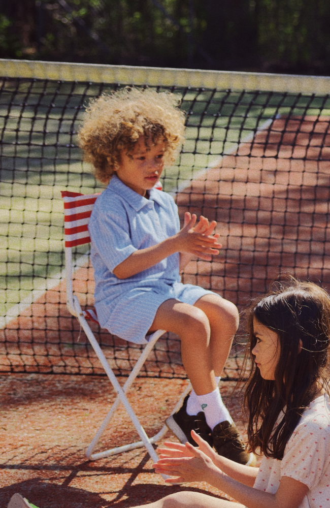 Nohr Shorts - Bright Blue Stripe