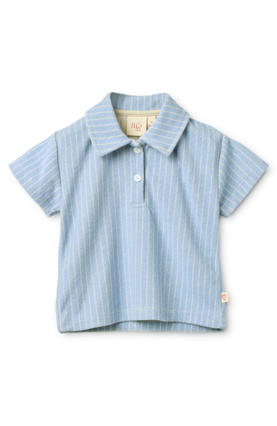 Nohr Shirt - Bright Blue Stripe