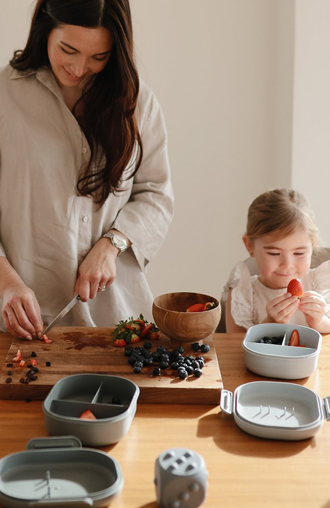 Mushie Lunchbox - Ivory