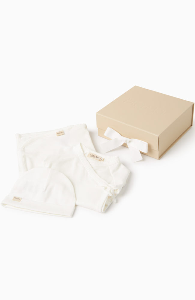 Gift Box Set 3pcs - Gentle White