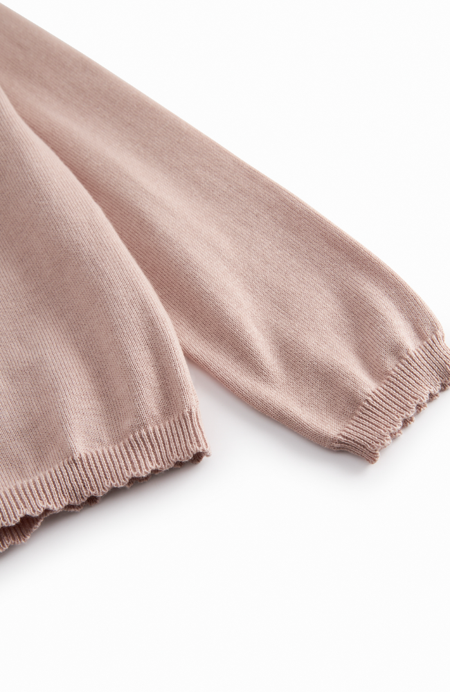 Tilda Knit Cardigan - Cream Taupe