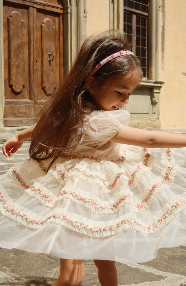 Joelle Dress - Buttercream