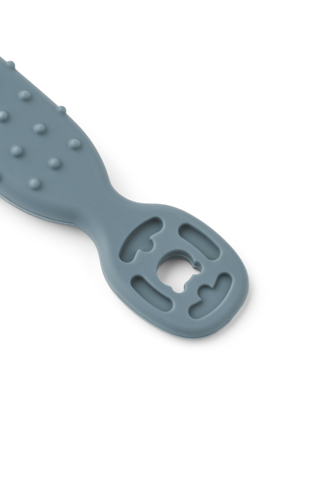 Caelia Baby Learning Spoon 4pk - Whale Blue Multi Mix