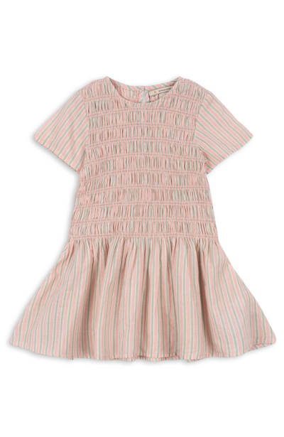 Luli Dress - Blush Stripe