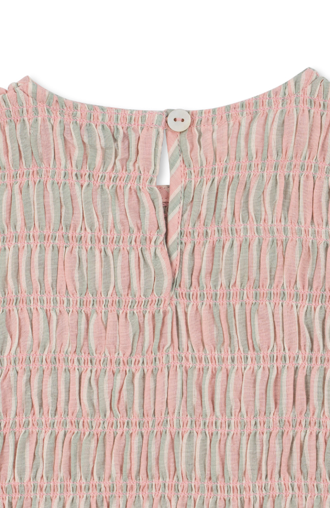 Luli Dress - Blush Stripe
