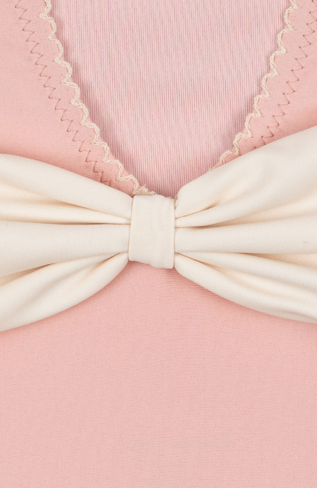 Kitty Swimsuit - Powder Pink