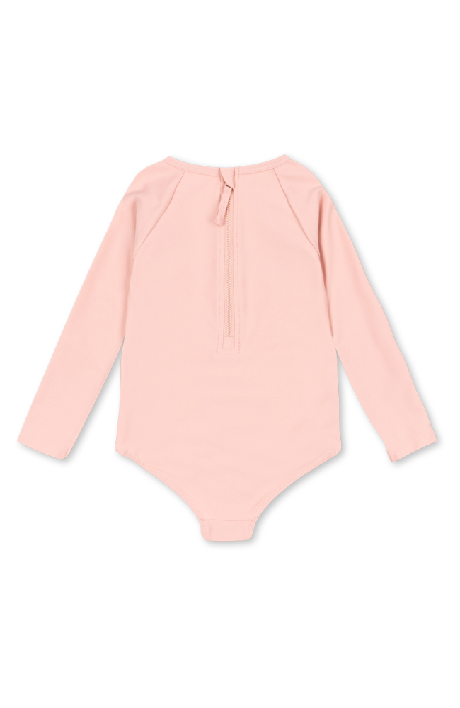 Kitty LS Swimsuit - Powder Pink