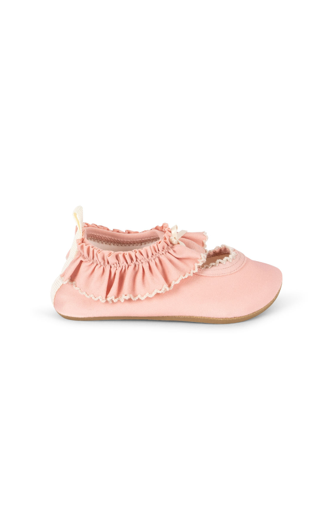 Kitty Frill Swim Shoes - Powder Pink
