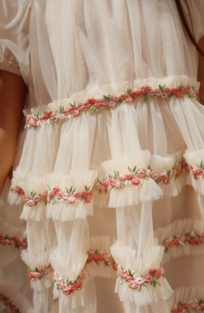 Joelle Dress - Buttercream