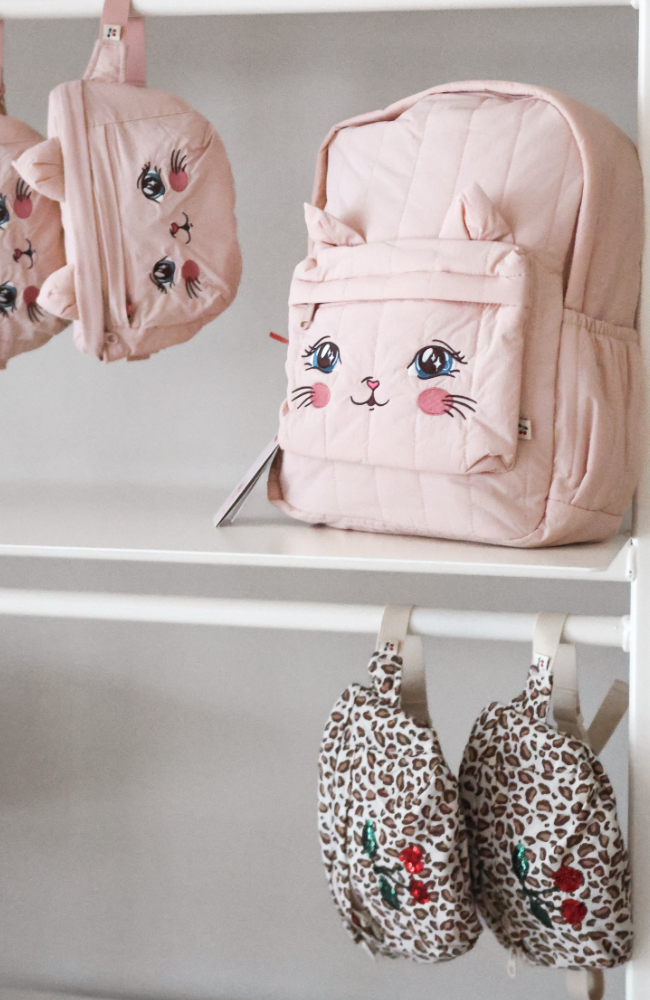 Juno Kitty Backpack - Cameo Rose