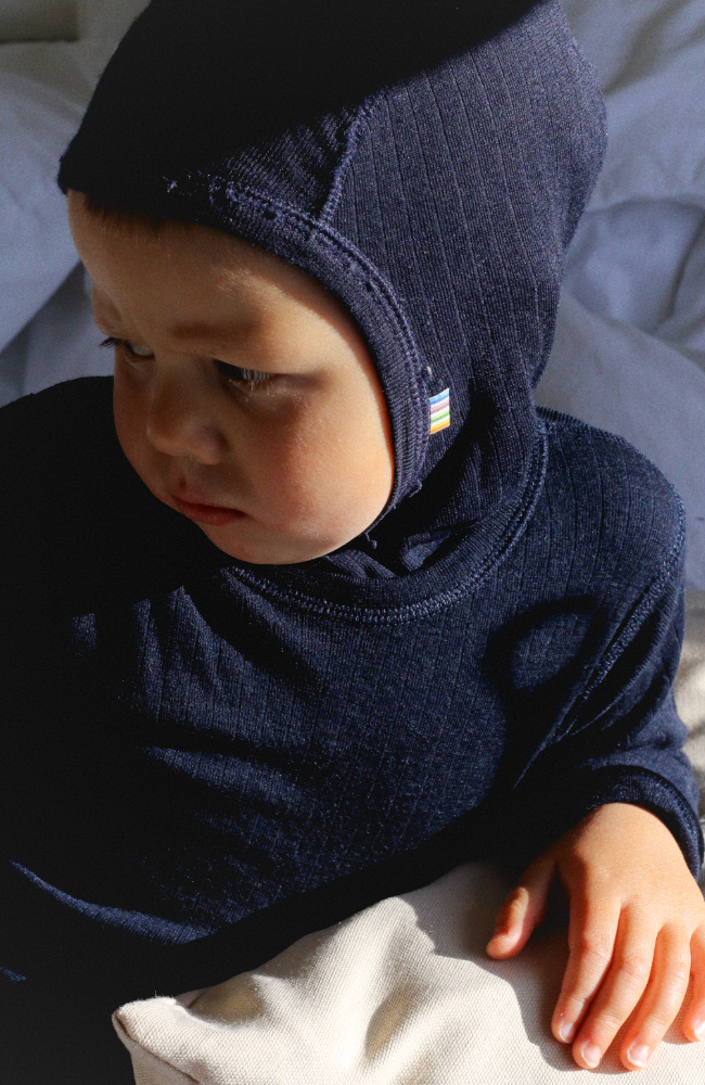 Ullar Lambhúshetta þunn - Navy