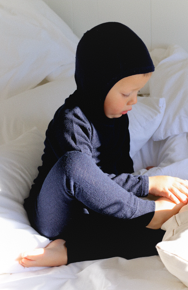 Ullar Leggings - Marinblå