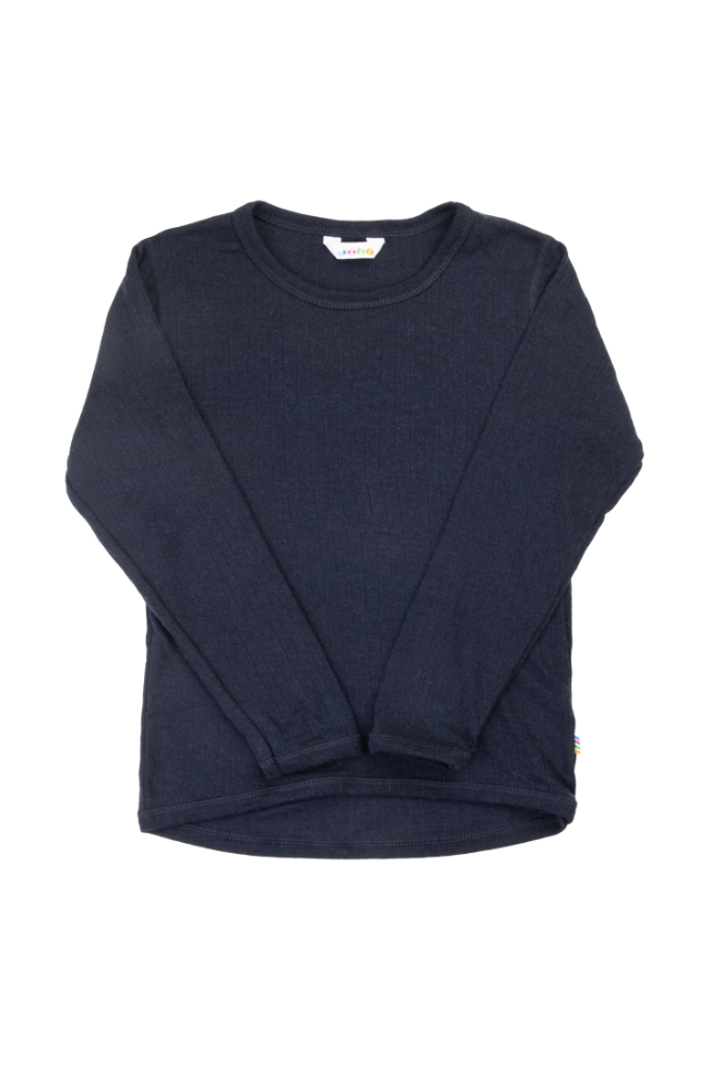 Ullar Långärmad T-shirt - Marinblå