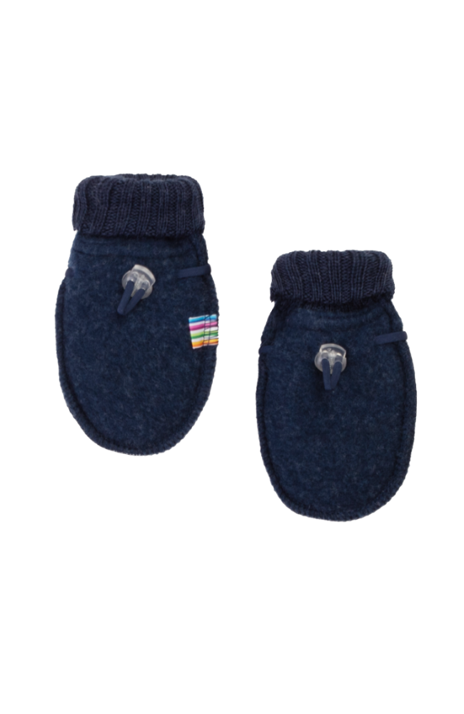 Ullar Vettlingar - Marinblå