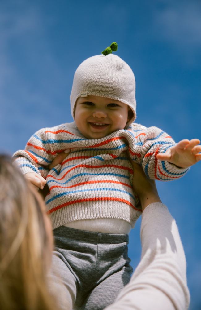 Aly Baby Bonnet - Moon Grey