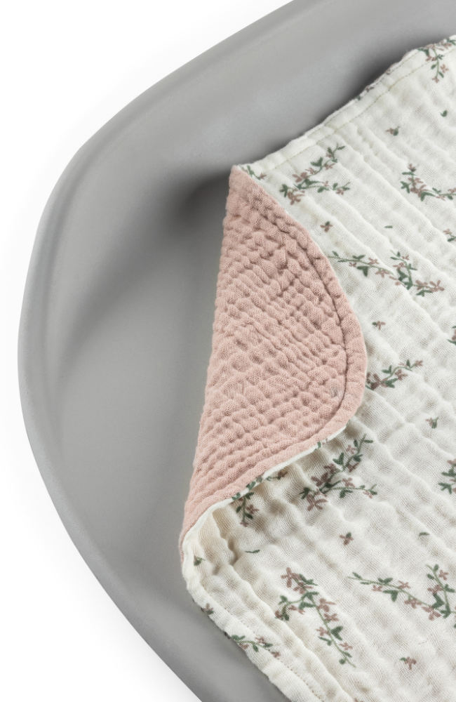 Changing Mat Towels 2-pack - Powder Blossom