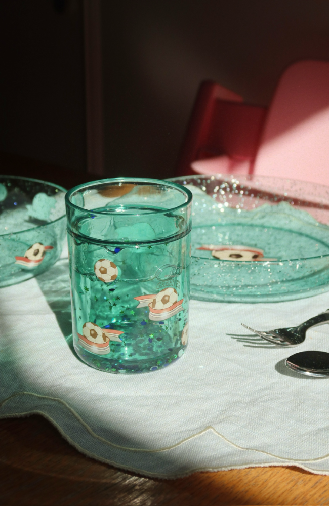 2 Pack Glitter Cup - Kick it