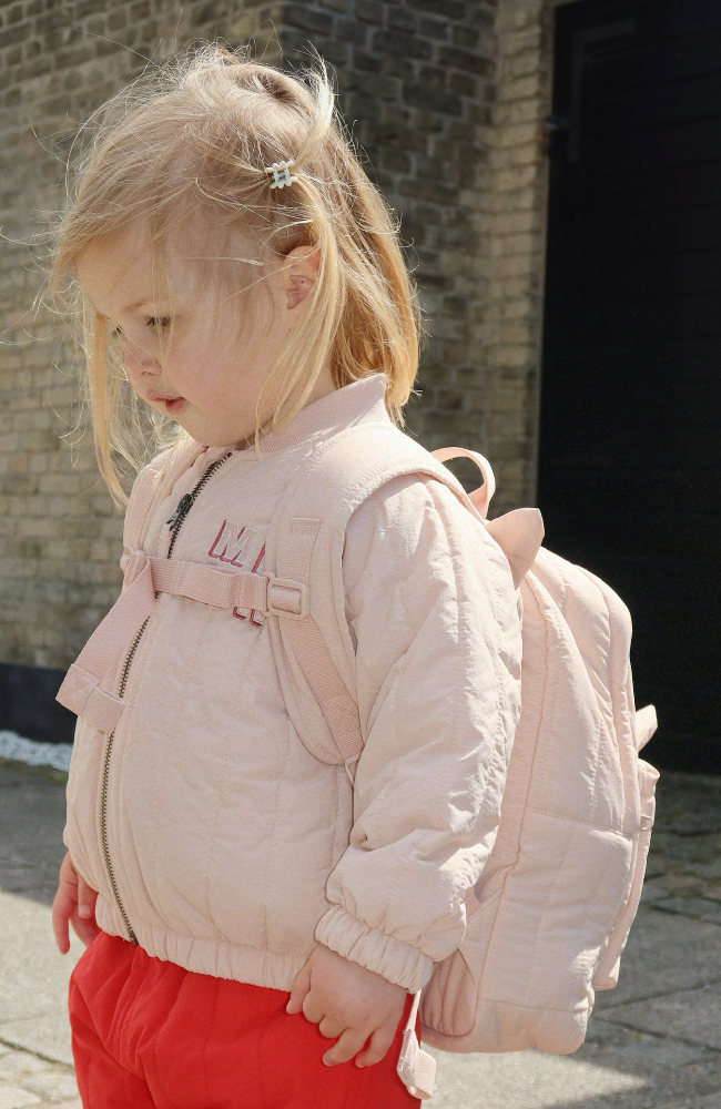 Juno Kitty Bomber Jacket - Cameo Rose