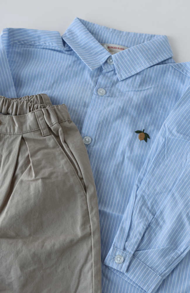 Wes Shirt - Blue Stripe