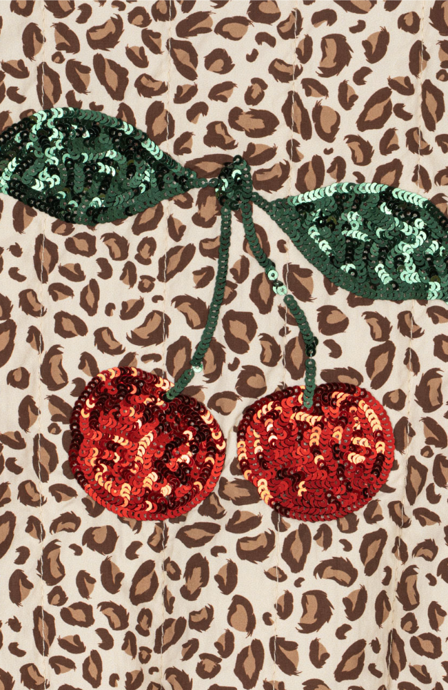 Juno Sequin Bomber Jacket - Leo