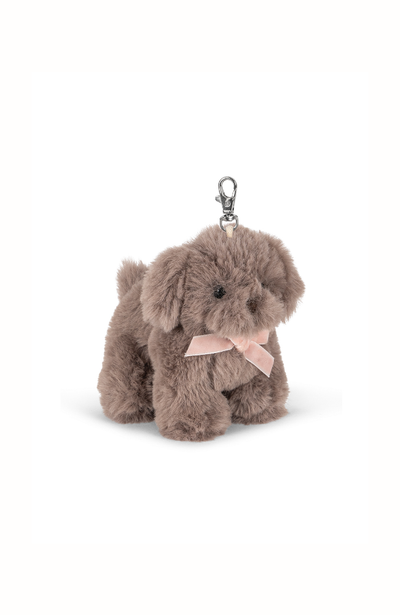Baby Animals Bag Charm - Brown Puppy