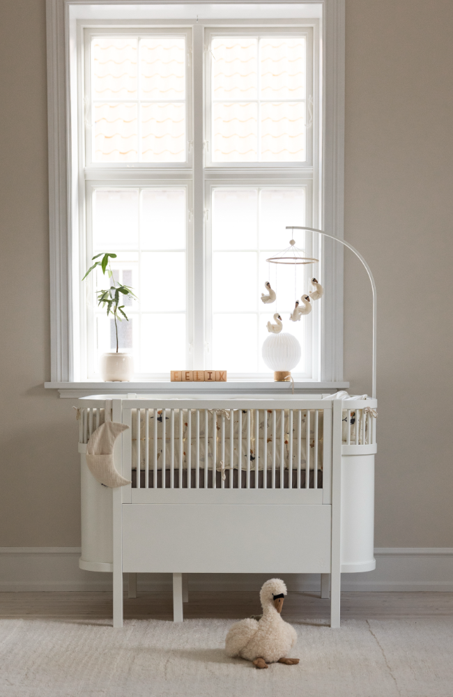 Mobile & Canopy Holder - Hvítur